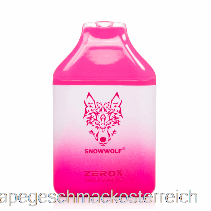 Snowwolf Zero 5500 0 % Nikotinfreier Einweg-Sakura-Trauben-Eis-Vape-Geschmack
